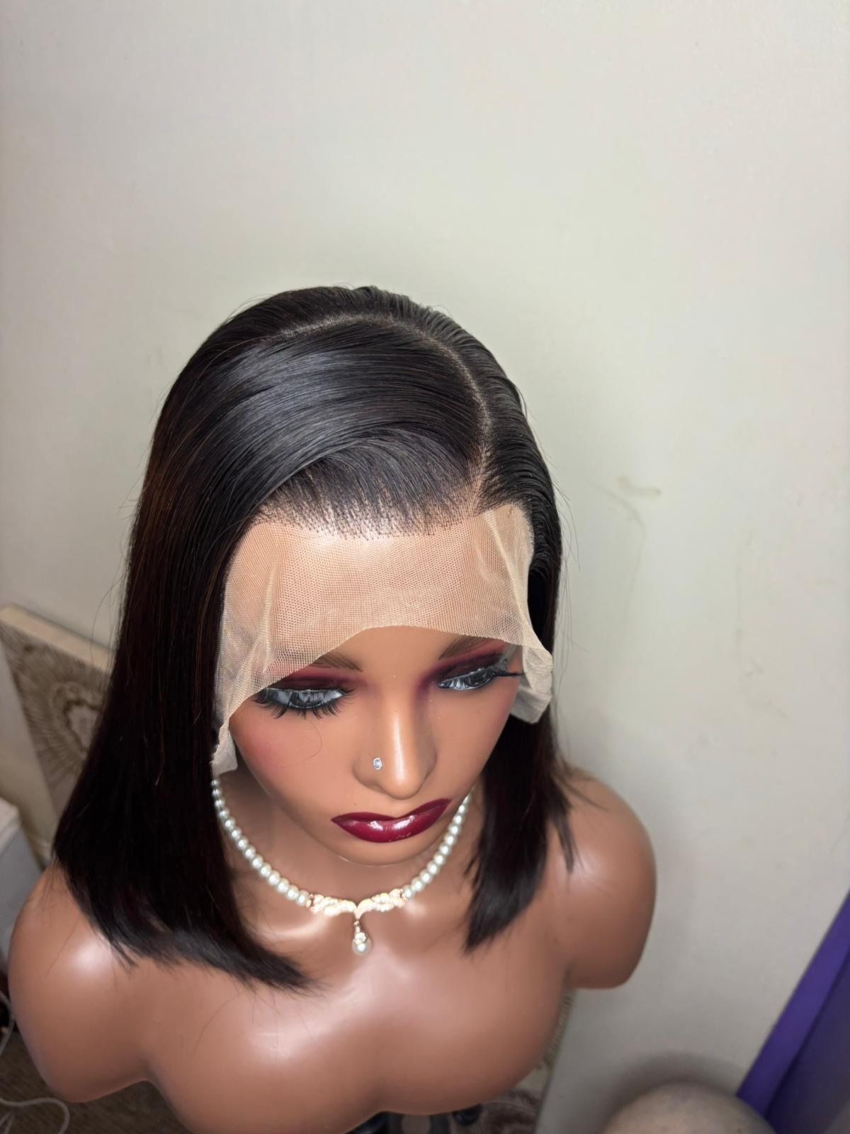 20" Bone Straight Wig - Image 2